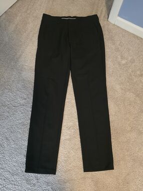 Haggar Men's Black Dress Pants - Classic Straight
